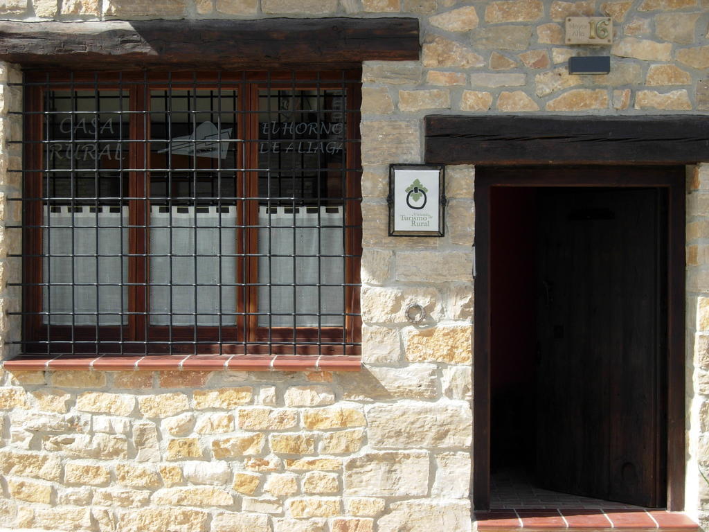 Hotel Rural El Horno de Aliaga Exterior foto